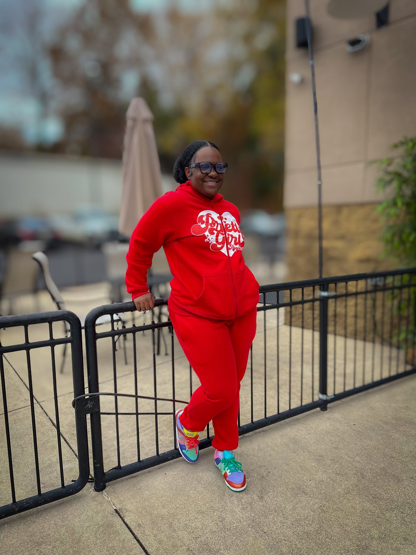 CHERRY PGA SWEATSUIT
