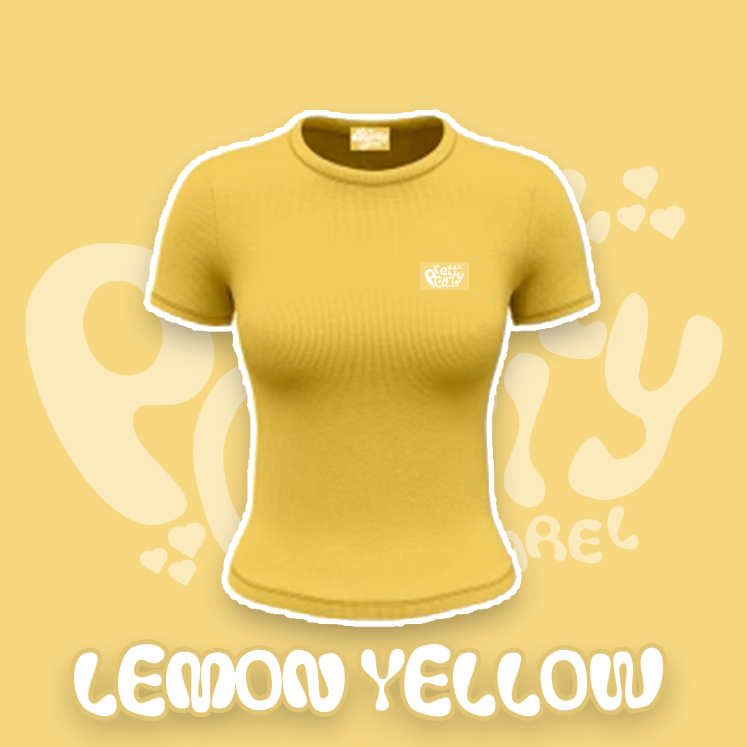 LEMON YELLOW LEISURE WEAR TOP