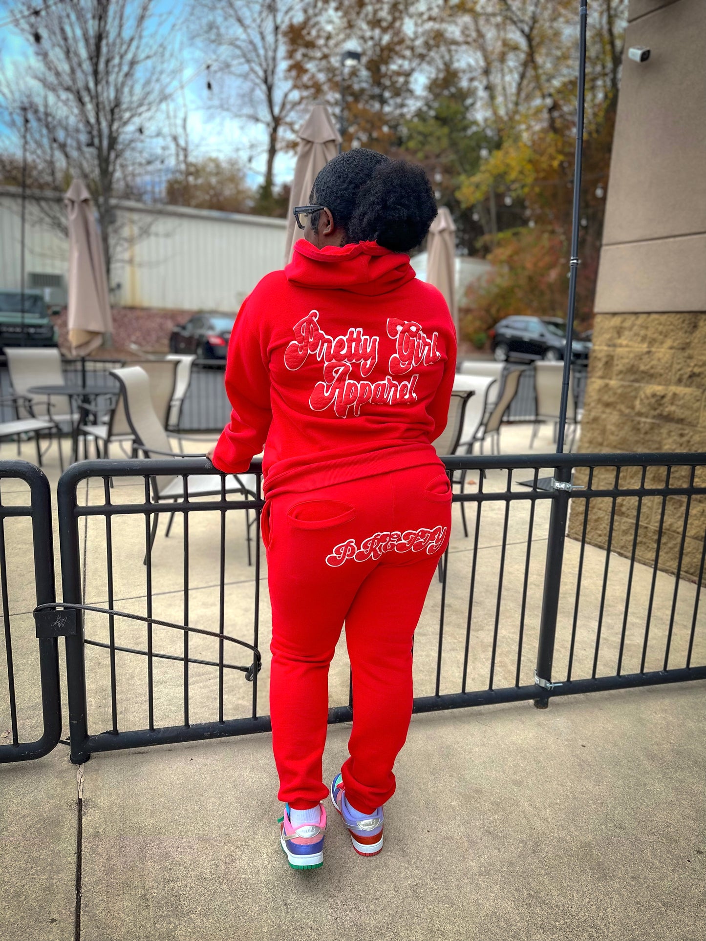CHERRY PGA SWEATSUIT