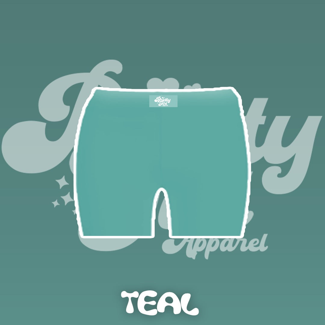 TEAL BOY SHORTS