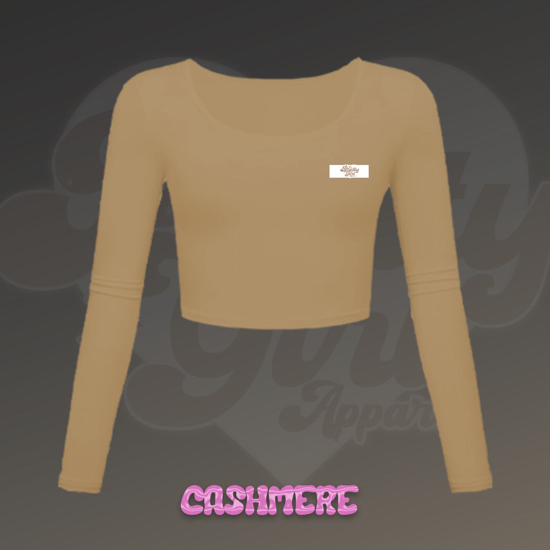 CASHMERE LEISURE WEAR LONG SLEEVE TOP