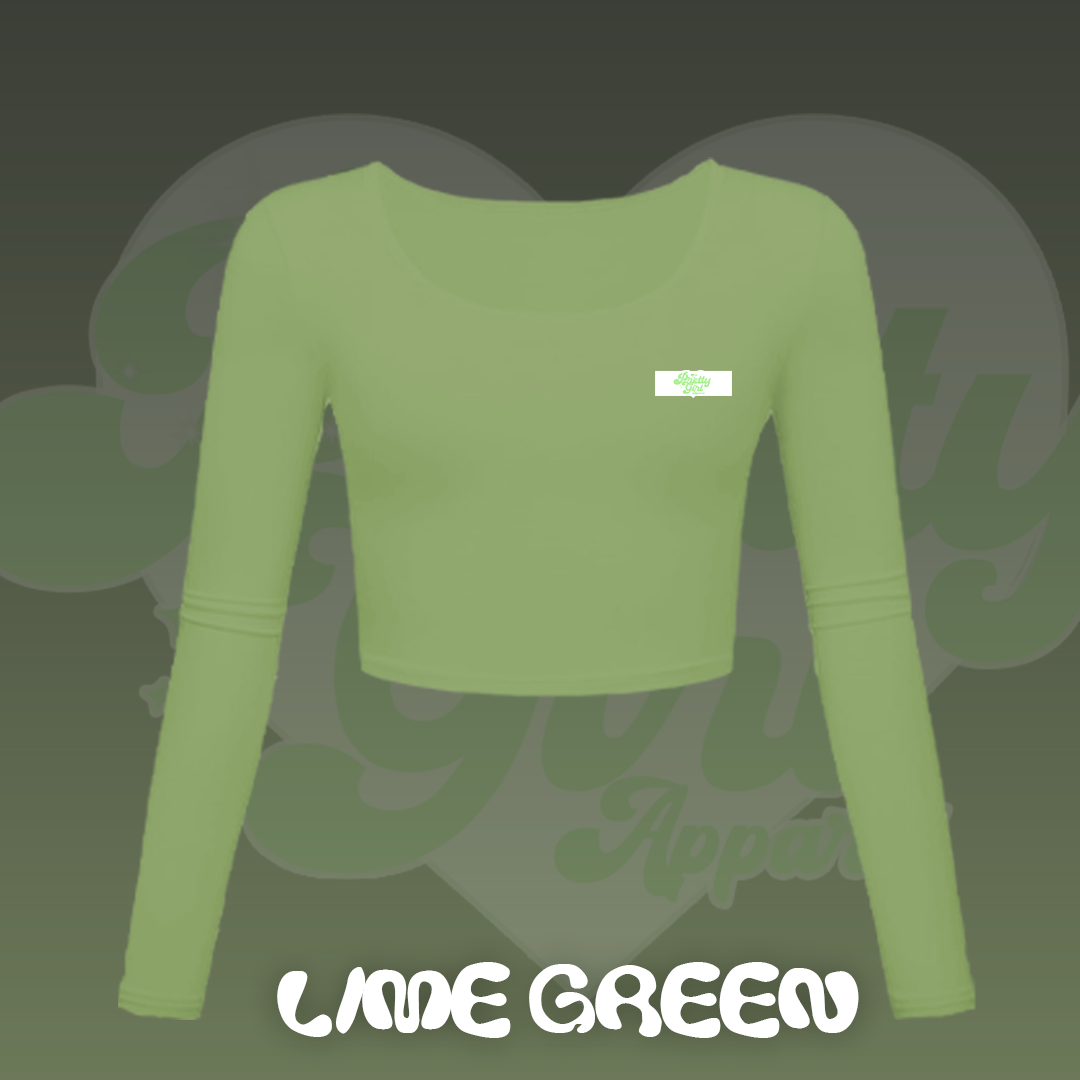 LIME LEISURE WEAR LONG SLEEVE TOP