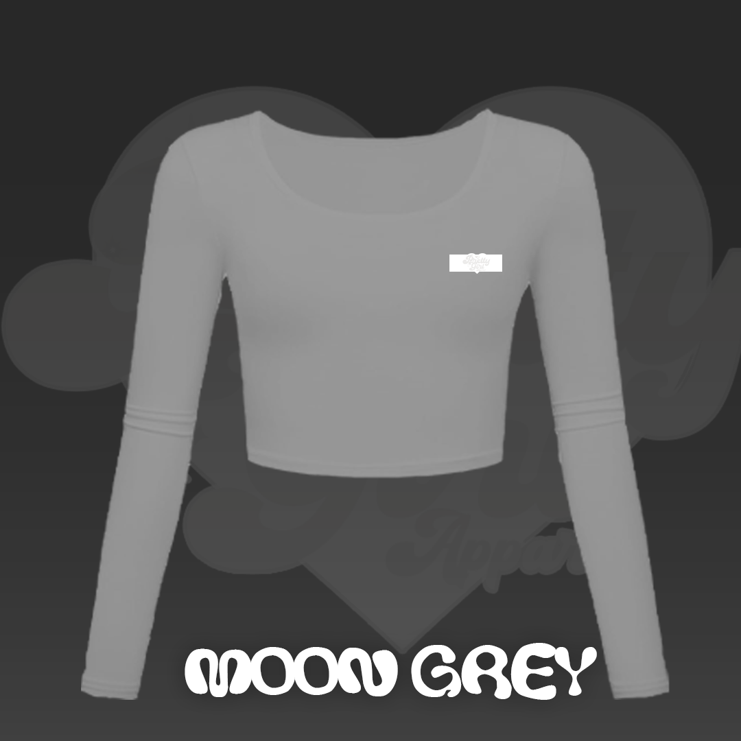 MOON GREY LEISURE WEAR LONG SLEEVE TOP