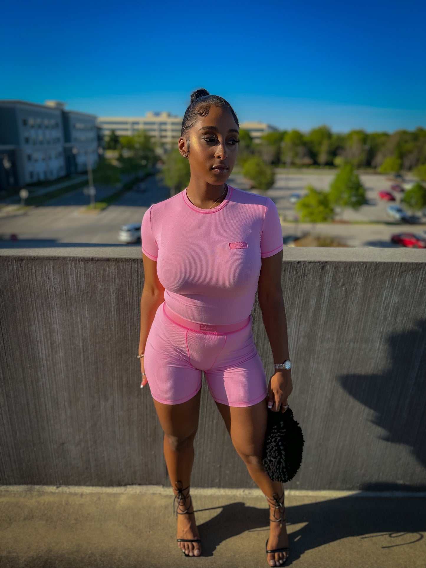 PINK LEISURE WEAR TOP