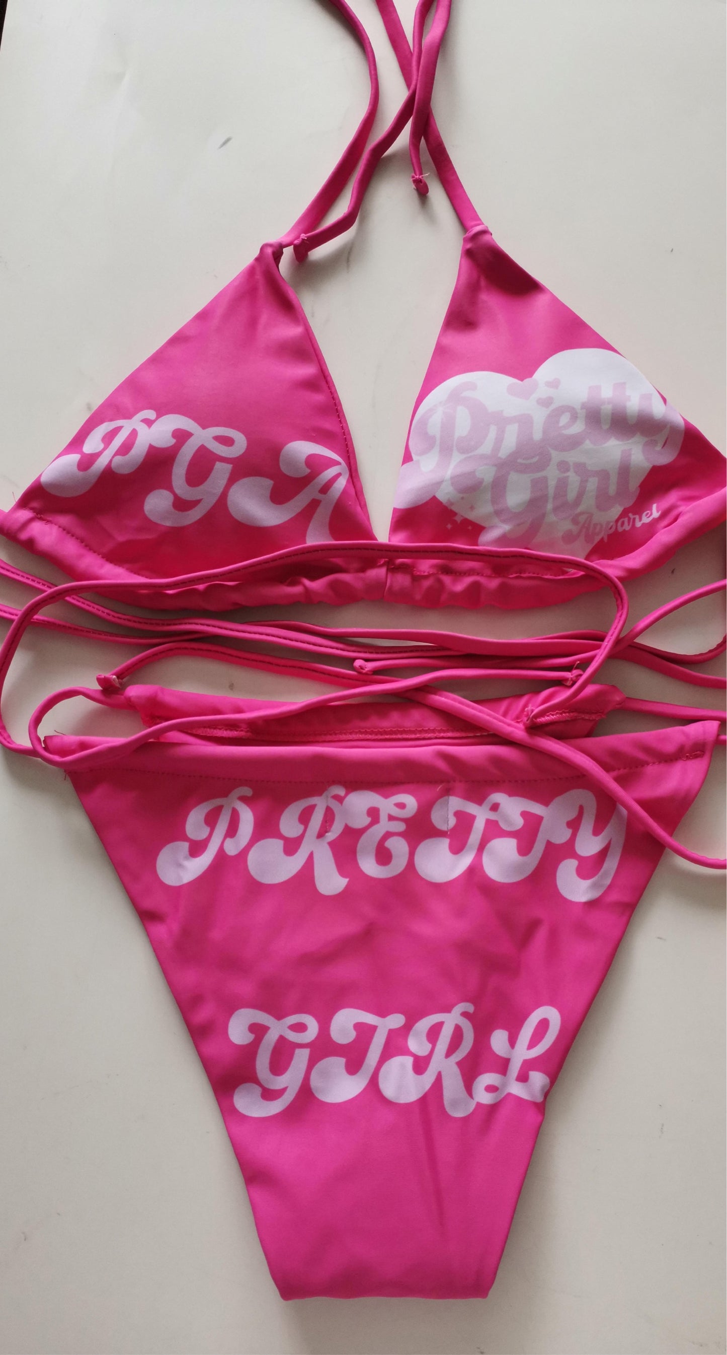 PRETTY IN PINK BIKINI