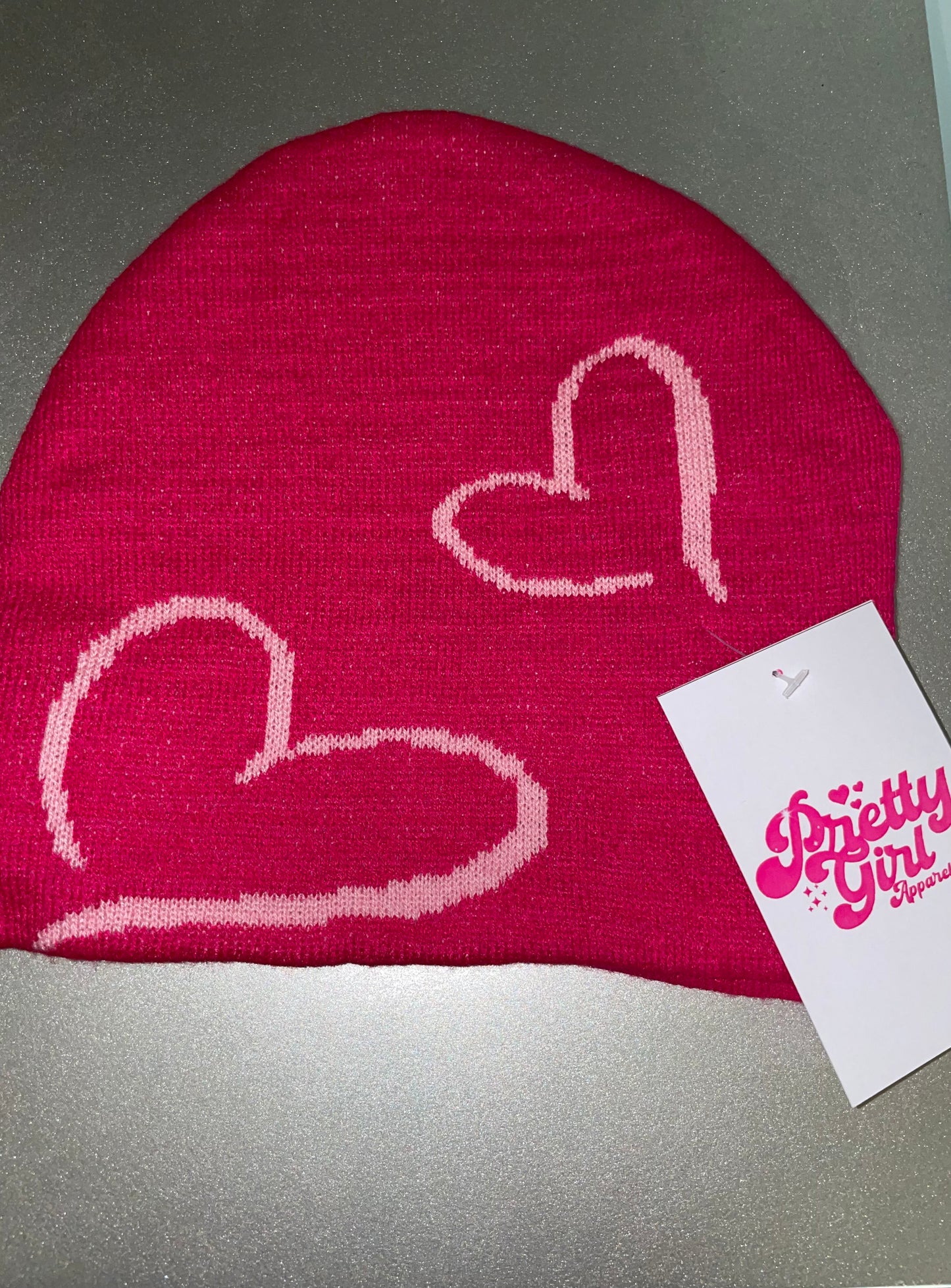 PRETTY GIRL PINK BEANIE
