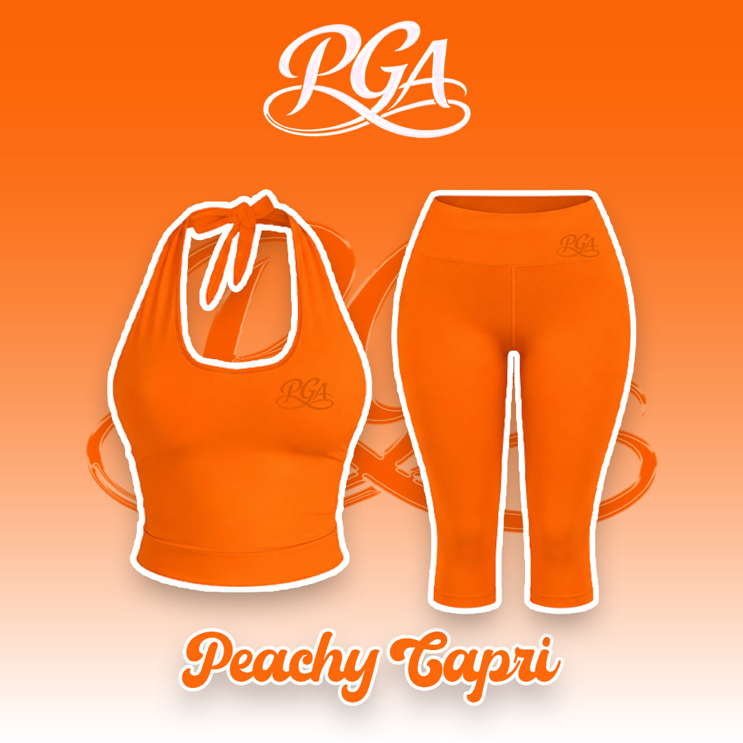 Peachy Capri Set