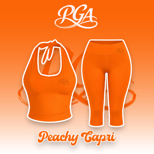 Peachy Capri Set
